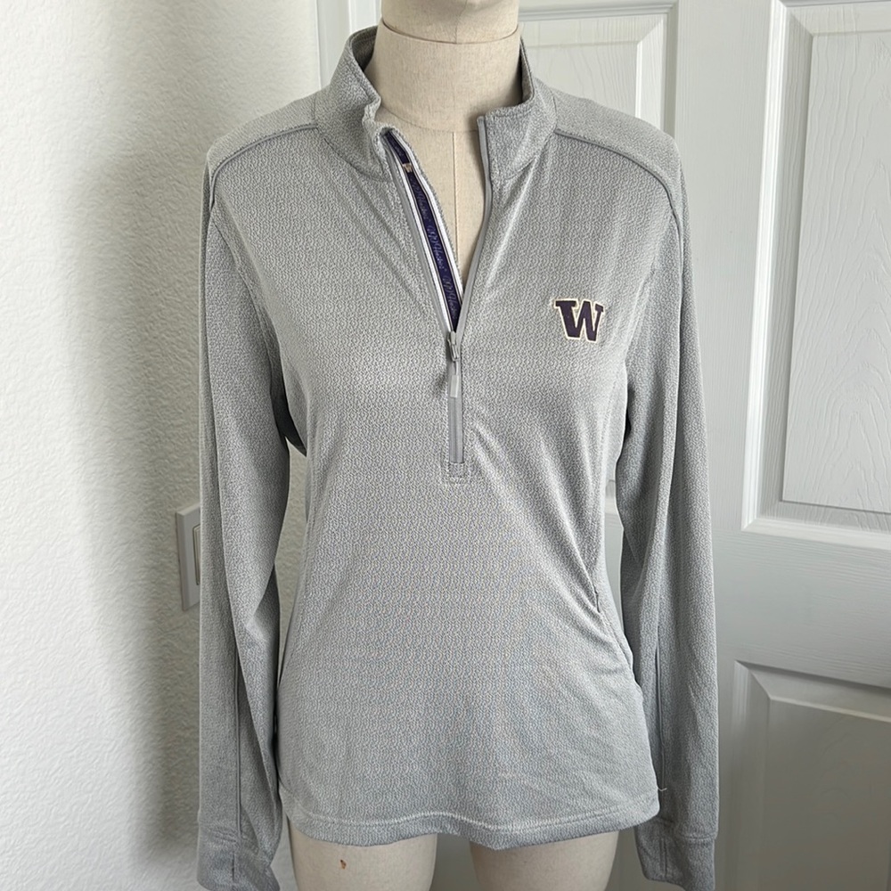 University of Washington 1/2 zip shirt